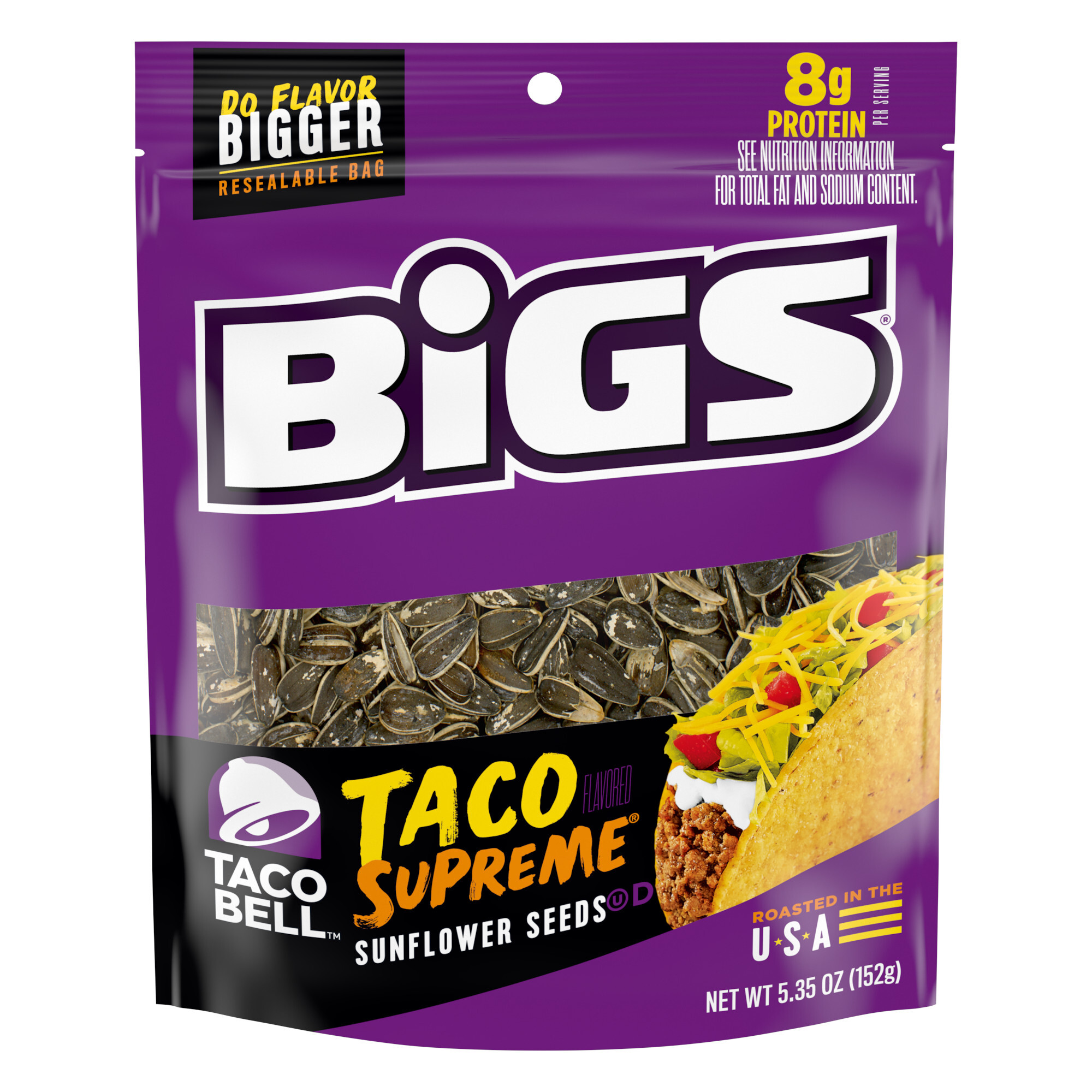 Bigs Taco Bell Sunflower Seeds 152g - Sonnenblumenkerne