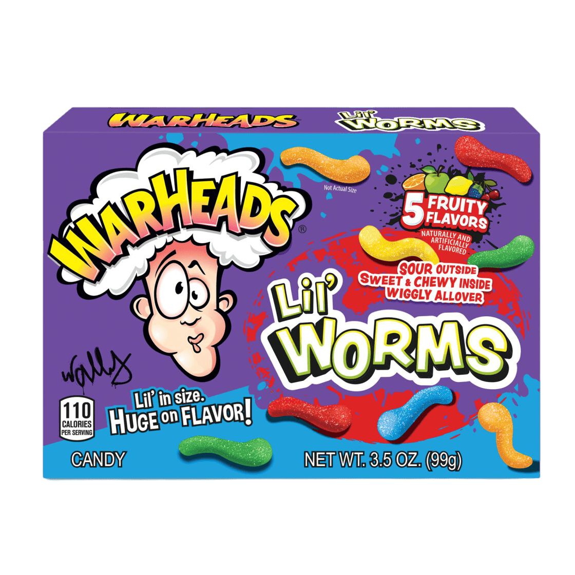 importshop24 Warheads Lil Worms Theatre 99g Fruchtgummi importshop24 Warheads Lil Worms Theatre 99g Fruchtgummi