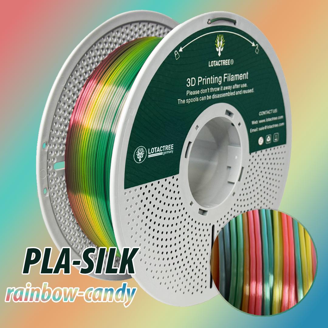 Lotactree Pro Filament PLA-SILK RAINBOW (candy)