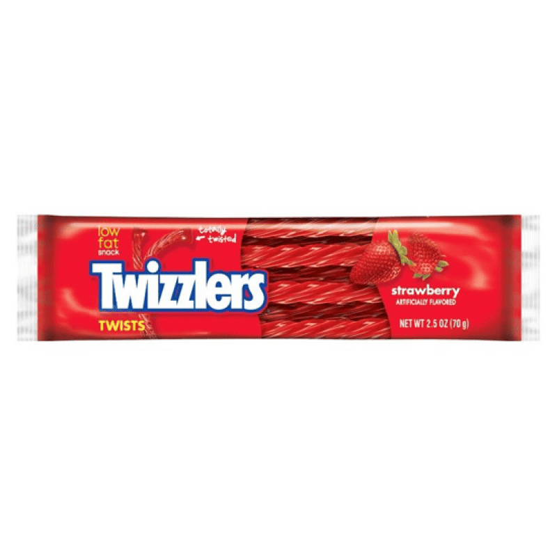 importshop24 Twizzlers Strawberry Twist 70 g - Lakritz