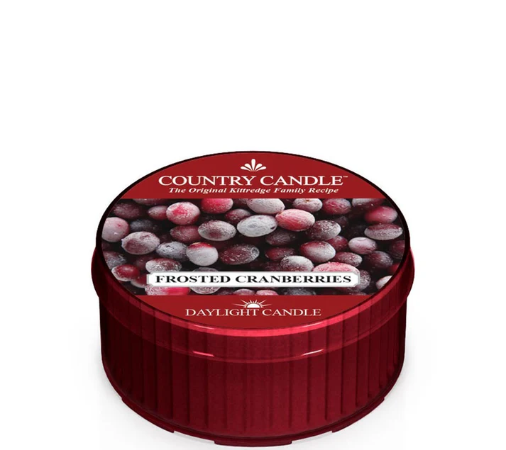 KRINGLE Daylight Frosted Cranberries - Teelicht