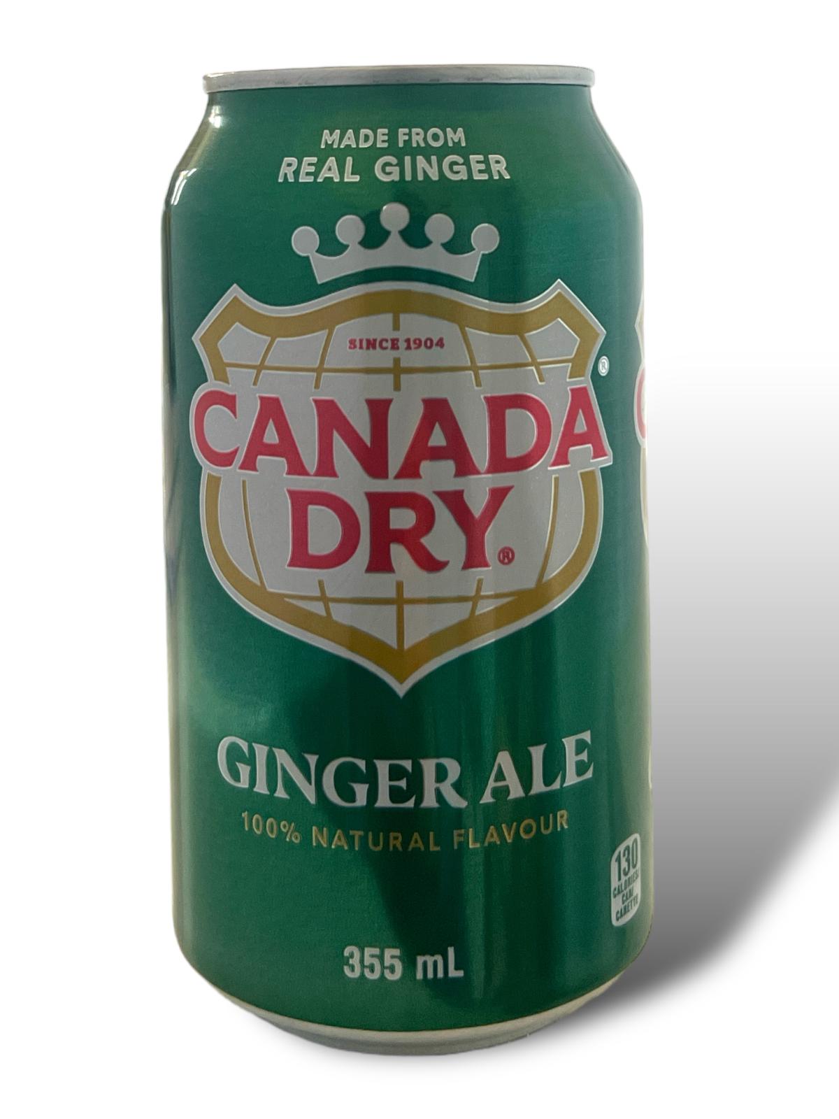 importshop24 Canada Dry Ginger Ale Erfrischungsgetränk