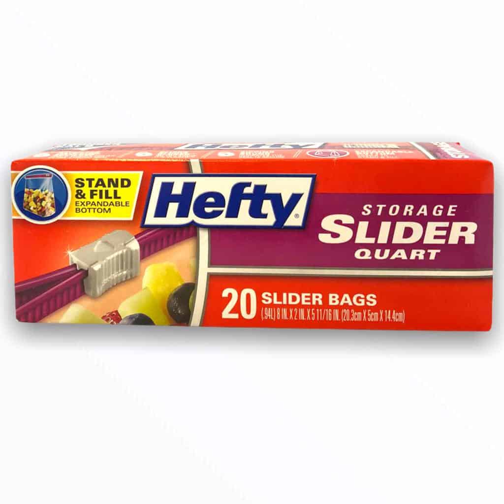 importshop24 Hefty Storage Slider Quart 20 Stk. - Frischhaltefolie