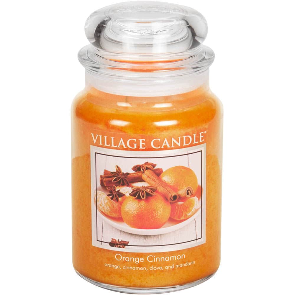 importshop24 Village Candle großes Glas Orange Cinnamon Duftkerze importshop24 Village Candle großes Glas Orange Cinnamon Duftkerze