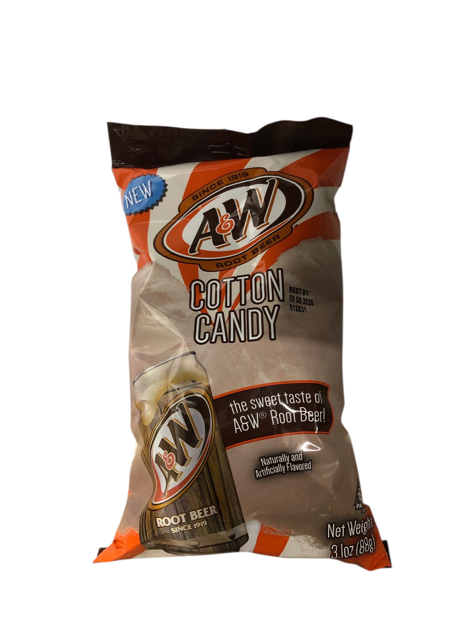 A&W Root Beer Cotton Candy - Zuckerwatte