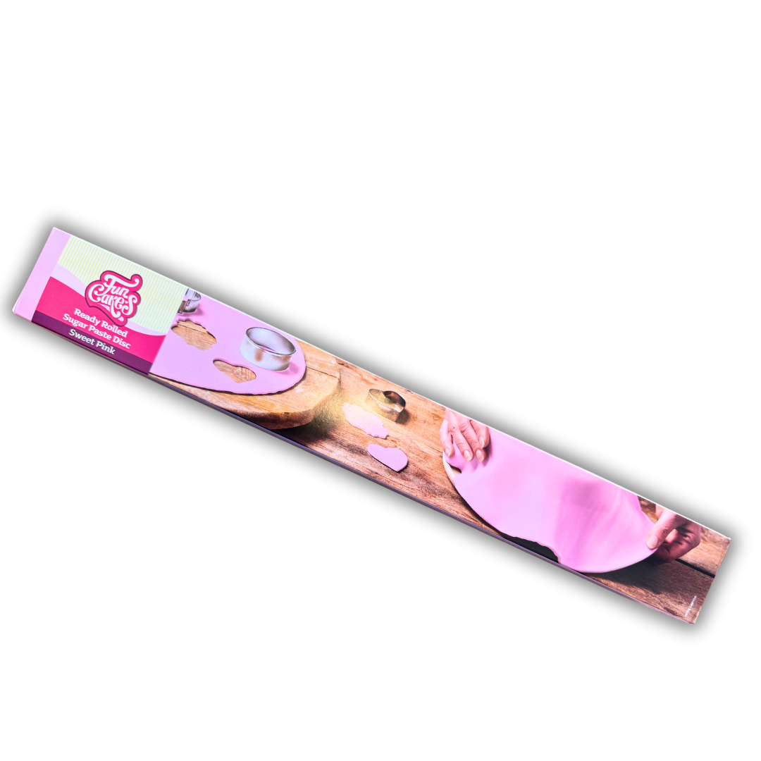 Fun Cakes Rolled Fondant Sweet Pink Kuchenverkleidung 
