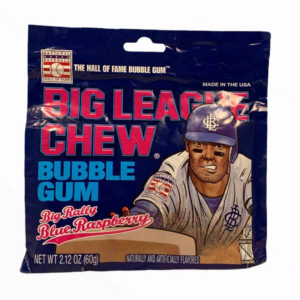 importshop24 Big League Chew Bubblegum Big Rally Blue Raspberry