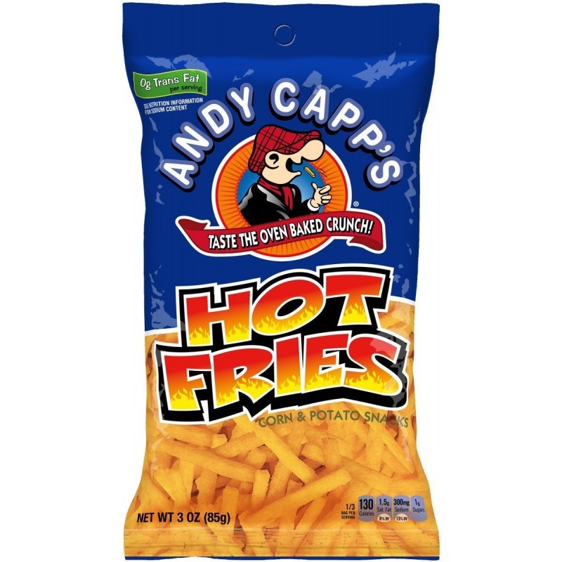Andy Capp's Hot Fries - Knabbersnack - MHD REDUZIERT