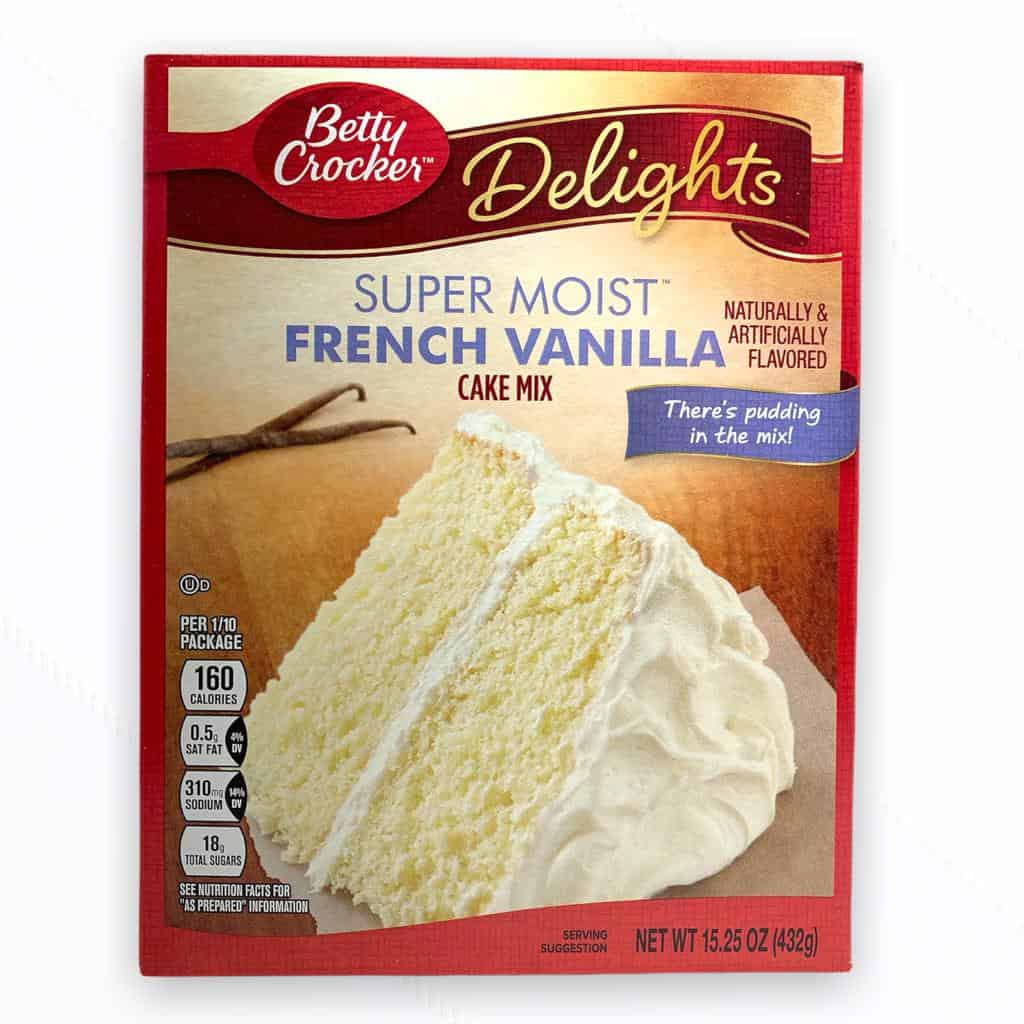importshop24 Betty Crocker Cake - French Vanilla Backmischung