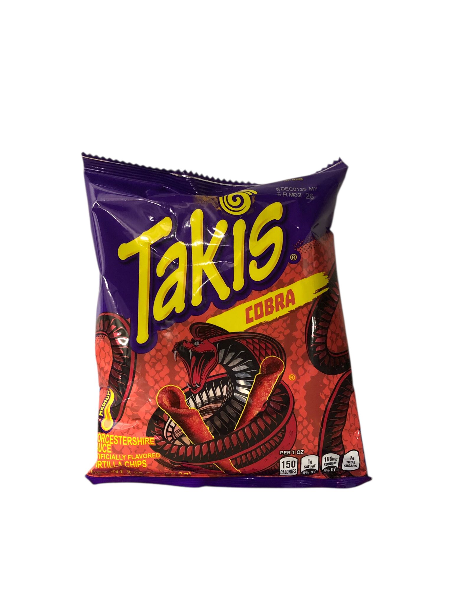 Takis Cobra 92g - Knabbergebäck auf Maisbasis - MHD REDUZIERT