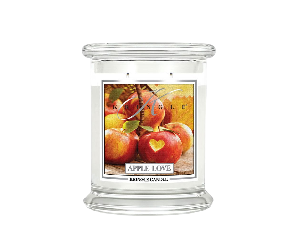 importshop24 KRINGLE mittleres Glas Apple Love - Duftkerze importshop24 KRINGLE mittleres Glas Apple Love - Duftkerze