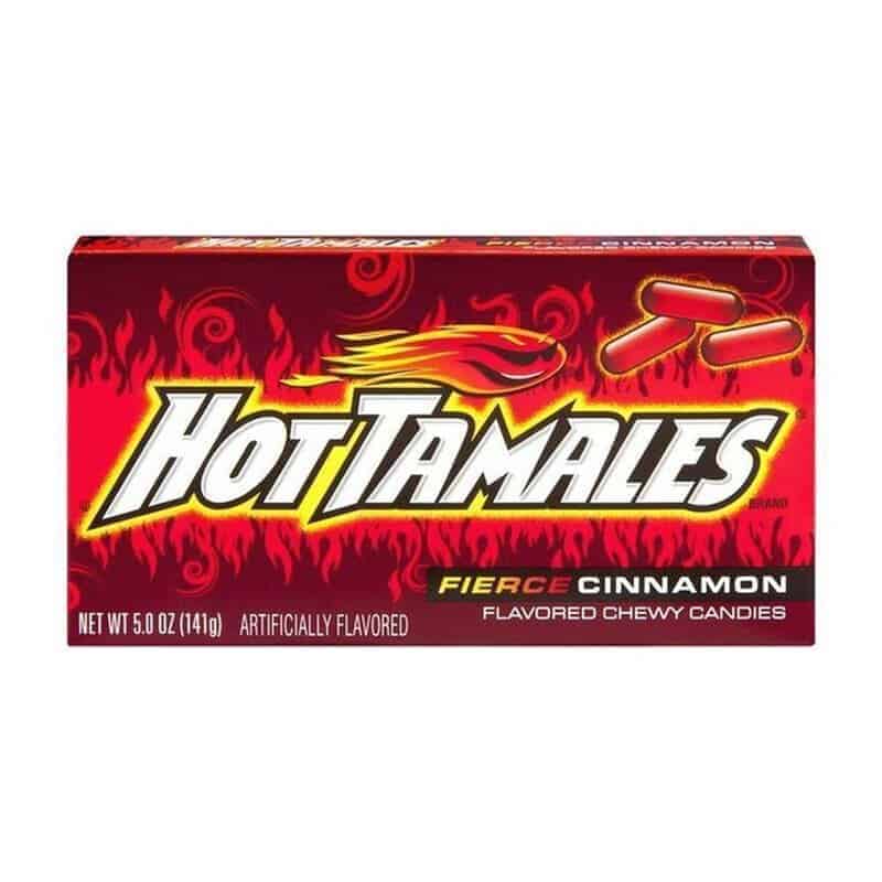 importshop24 Hot Tamales Cinnamon Candy Theater Box Kaubonbons