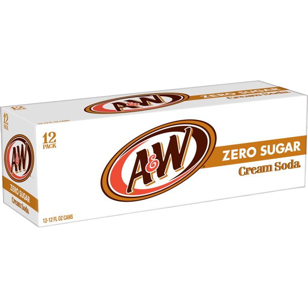 importshop24 A&W Cream Soda Zero Sugar   Erfrischungsgetränk