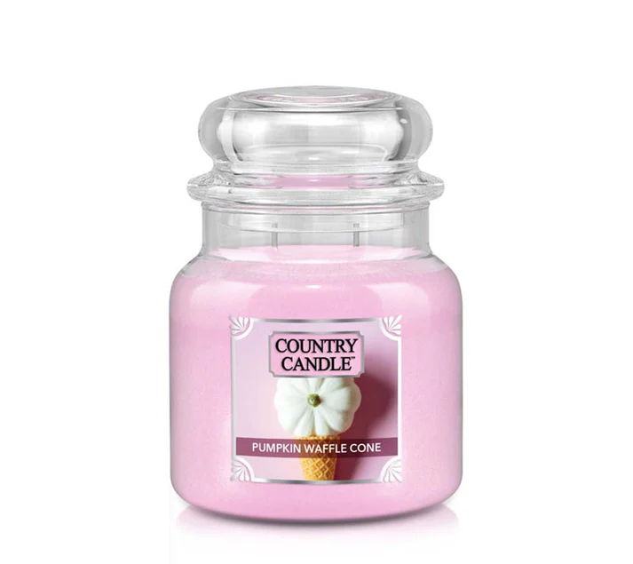 Country Candle mittleres Glas Pump Waffle Cone - Duftkerze