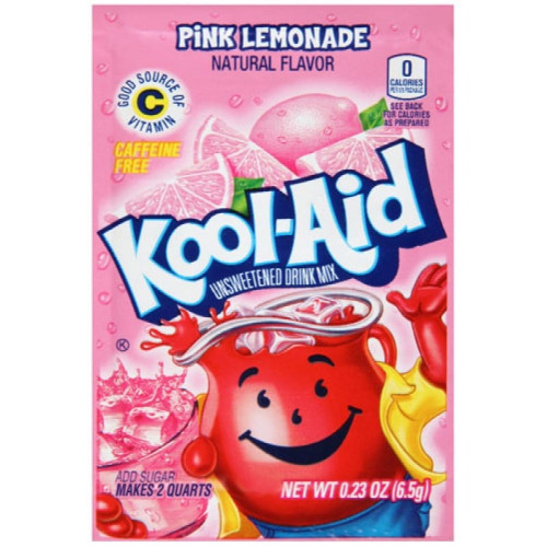 Kool-Aid Pink Lemonade - Getränkepulver mit Limonadengeschmack Tüte Kool-Aid Pink Lemonade - Getränkepulver mit Limonadengeschmack Tüte