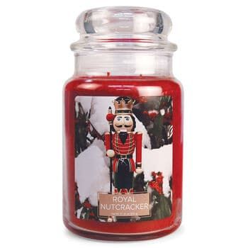 Village Candle großes Glas Royal Nutcracker Duftkerze