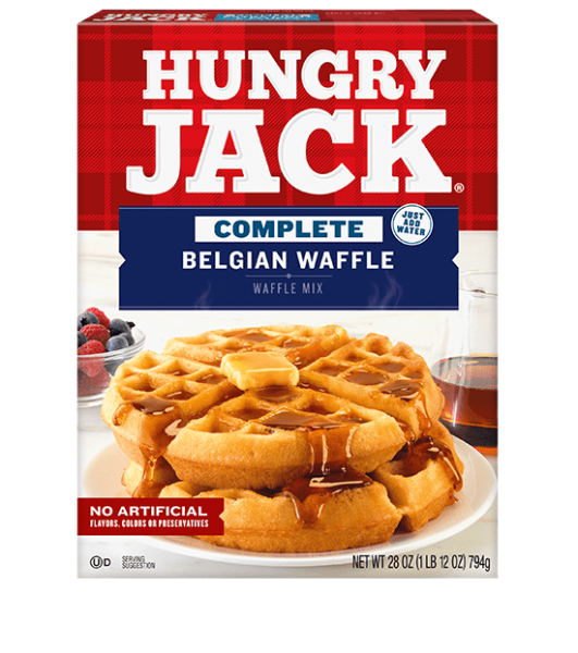 Hungry Jack Belgian Waffle Mix - Backmischung