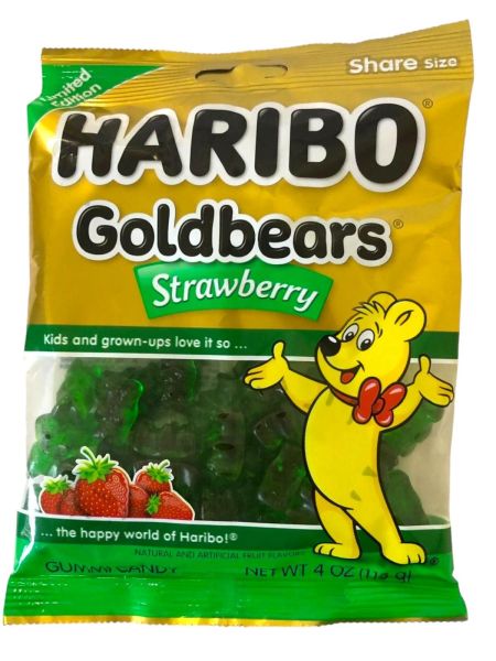 Haribo Goldbären Strawberry 113g Fruchtgummi