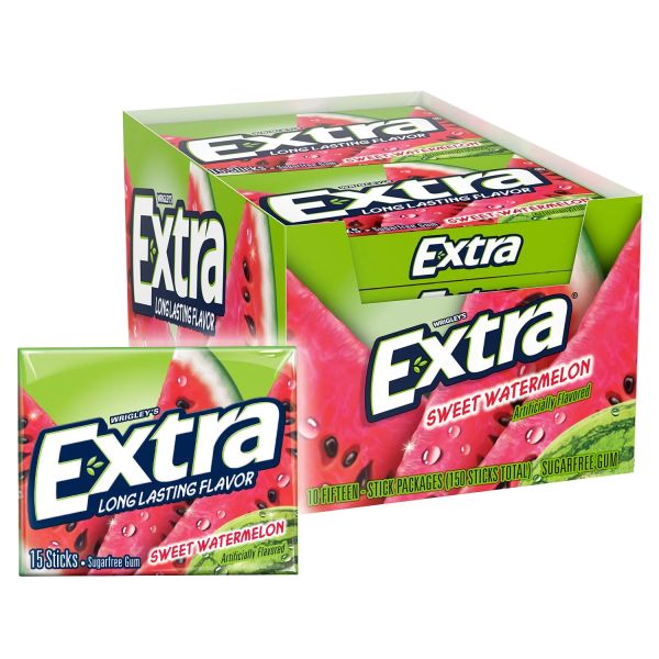 Extra Gum Watermelon Sugarfree - Kaugummi