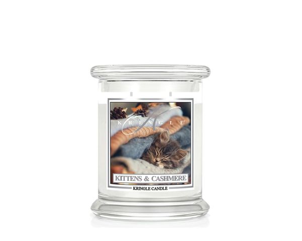 KRINGLE mittleres Glas Kittens Cashmere - Duftkerze