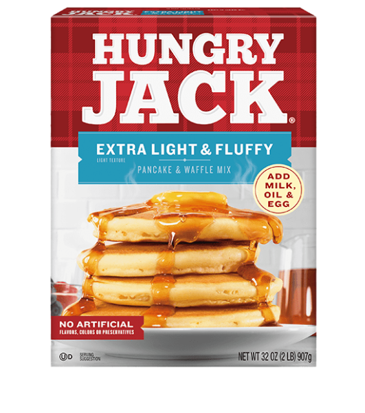 Hungry Jack Extra Light & Fluffy Pancake Mix - Backmischung