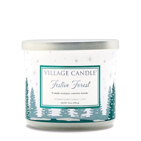 Village Candle Luminary Tumbler Festive Forest Duftkerze