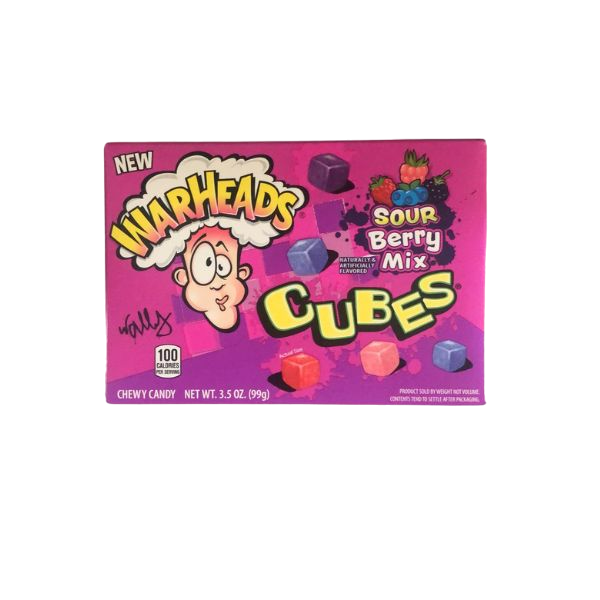 Warheads Cubes Sour Berry - Fruchtgummi