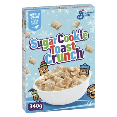 General Mills - Sugar Cookie Toast Crunch Frühstücksflocken - MHD REDUZIERT