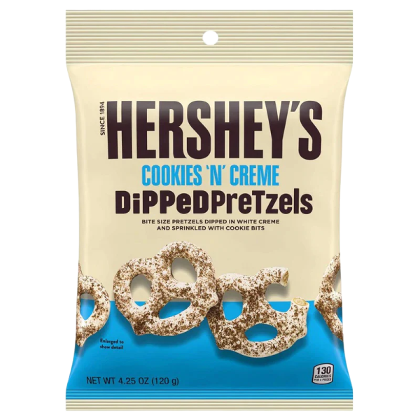 Hershey's Cookies'n'Creme Dipped Pretzels Bretzeln