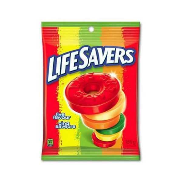 Life Savers 5 Flavors Hängetüte150g Fruchtbonbons