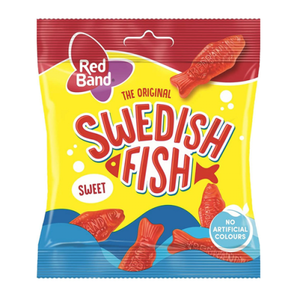 Swedish Fish Red Band Bag 100 g