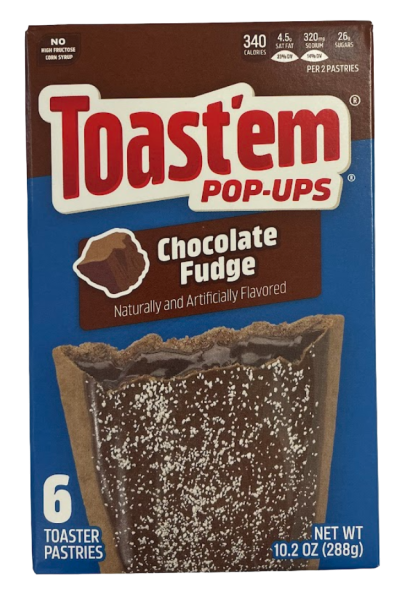 Toast'em Pop Ups Chocolate Fudge - Teiggebäck