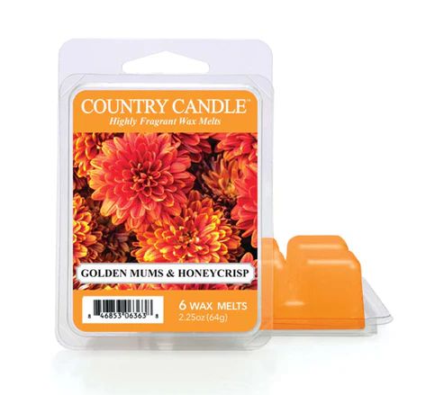 Country Candle Wax Melts Golden Mums & Honey - Duftwachs