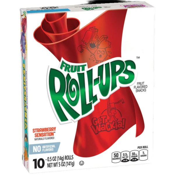 BC Fruit Roll Ups Strawberry - Kaustreifen