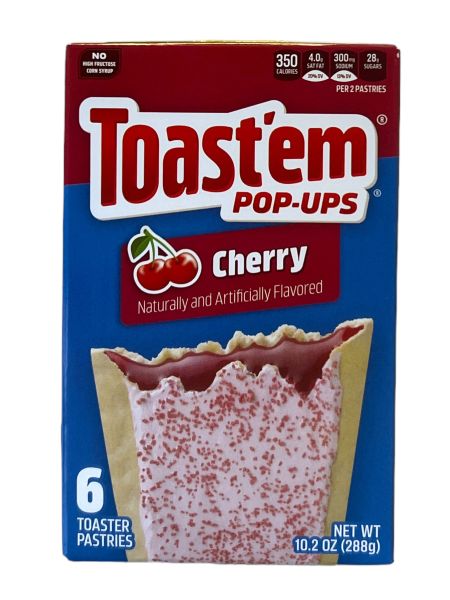 Toast'em Pop Ups Cherry - Teiggebäck