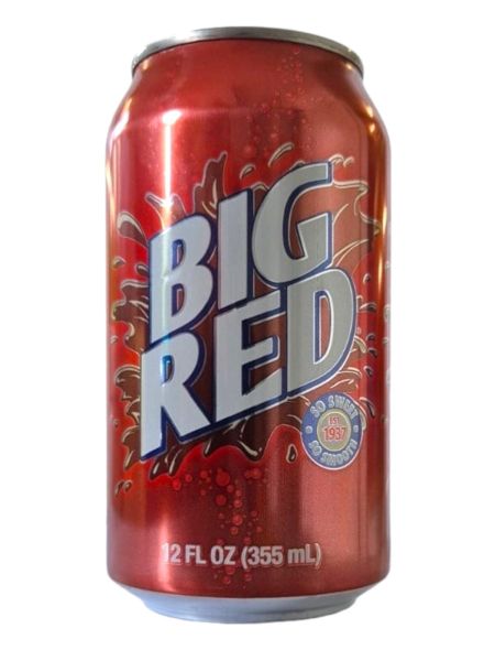 355ml Dose Big Red stehend von vorne