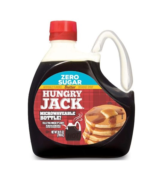 Hungry Jack Zero Sugar Butter Syrup