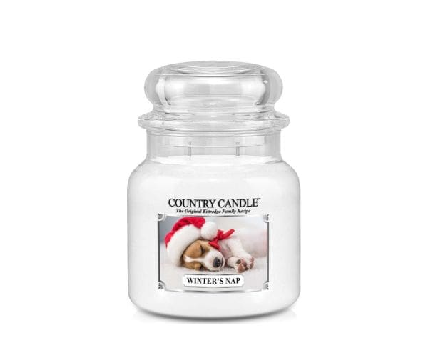 Country Candle mittleres Glas Winters Nap Duftkerze