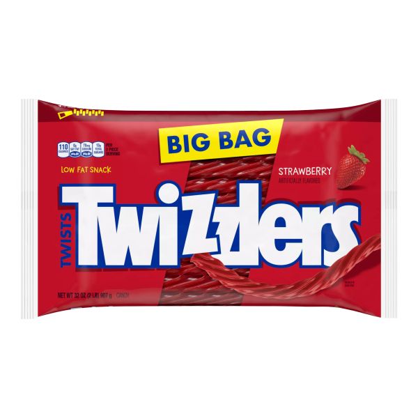 Twizzlers Strawberry Twists - Big Bag 907g - Kaustangen