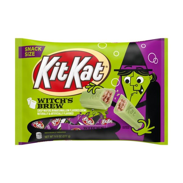 KitKat Halloween Witch's Brew Snack Size - Schokoladenriegel